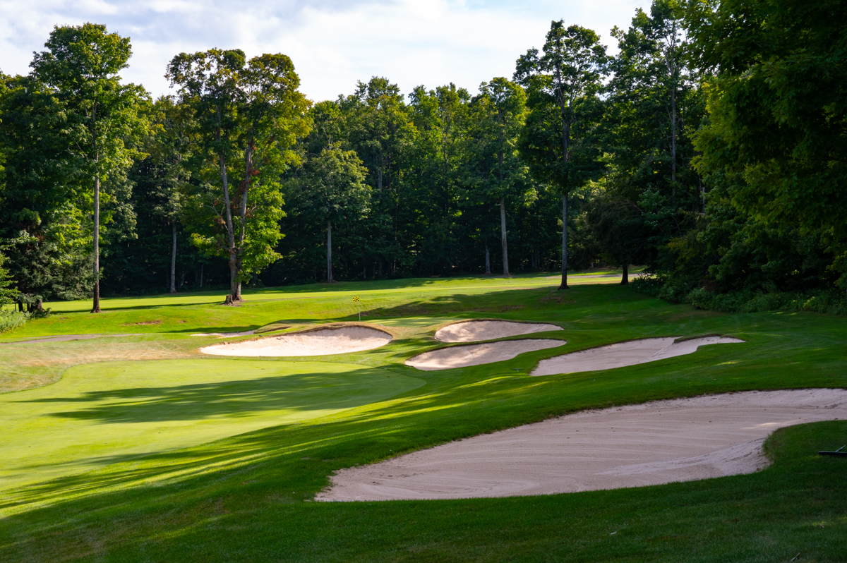 Boyne Highlands Donald Ross Bahn 1-9 MZ6 _7299